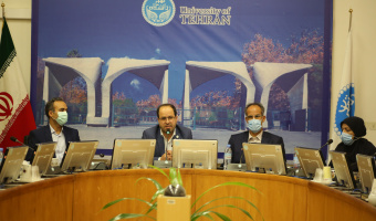 مراسم تکریم و معارفه مدیرکل مالی دانشگاه تهران برگزار شد