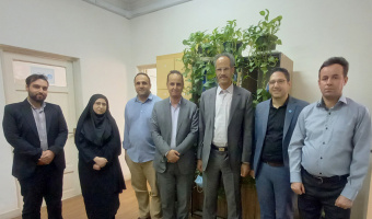 دیدار معاون برنامه‌ریزی و توسعه منابع دانشگاه تهران از مرکز آموزش های حرفه ای مدیران و کارکنان